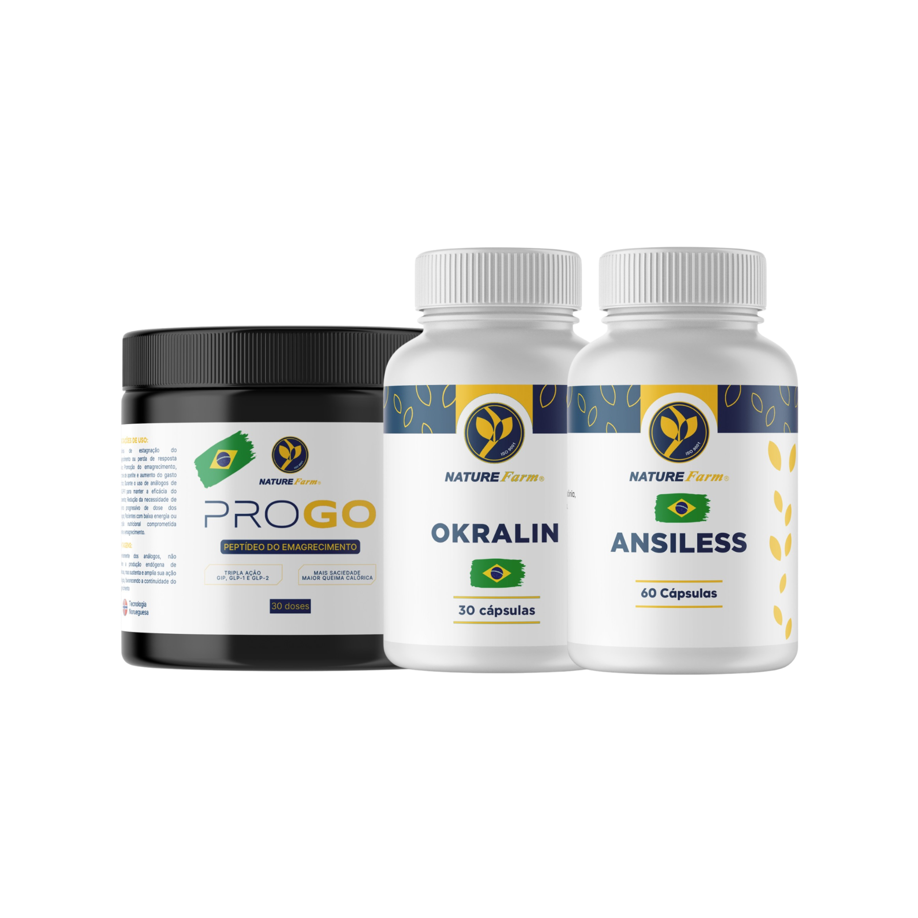 Transformação Campeã (PROGO® + Okralin™ + Ansiless®)