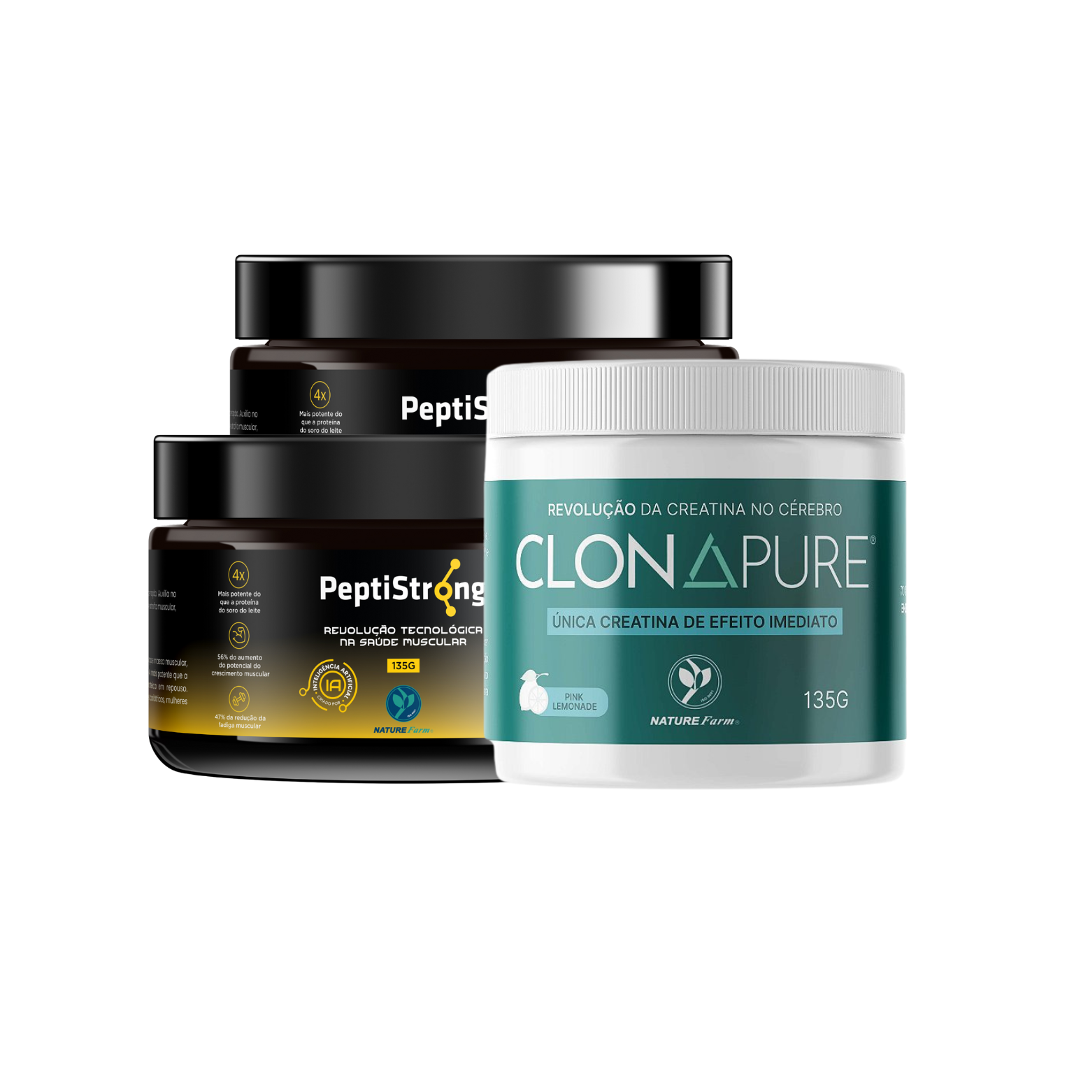 Combo 2 PeptiStrong + Clonapure